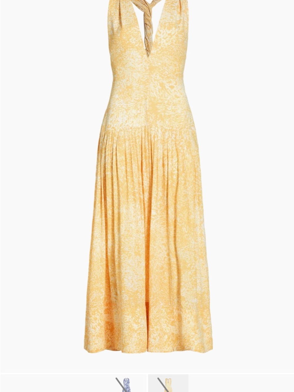 NWT Proenza Shouler Simone Twist back dress sz:multiple - Picture 8 of 14